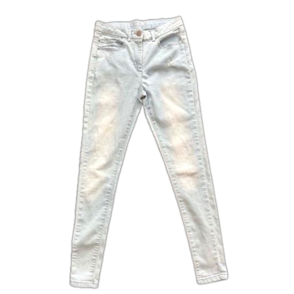 M & S Jegging Faded Blue Jeans Long